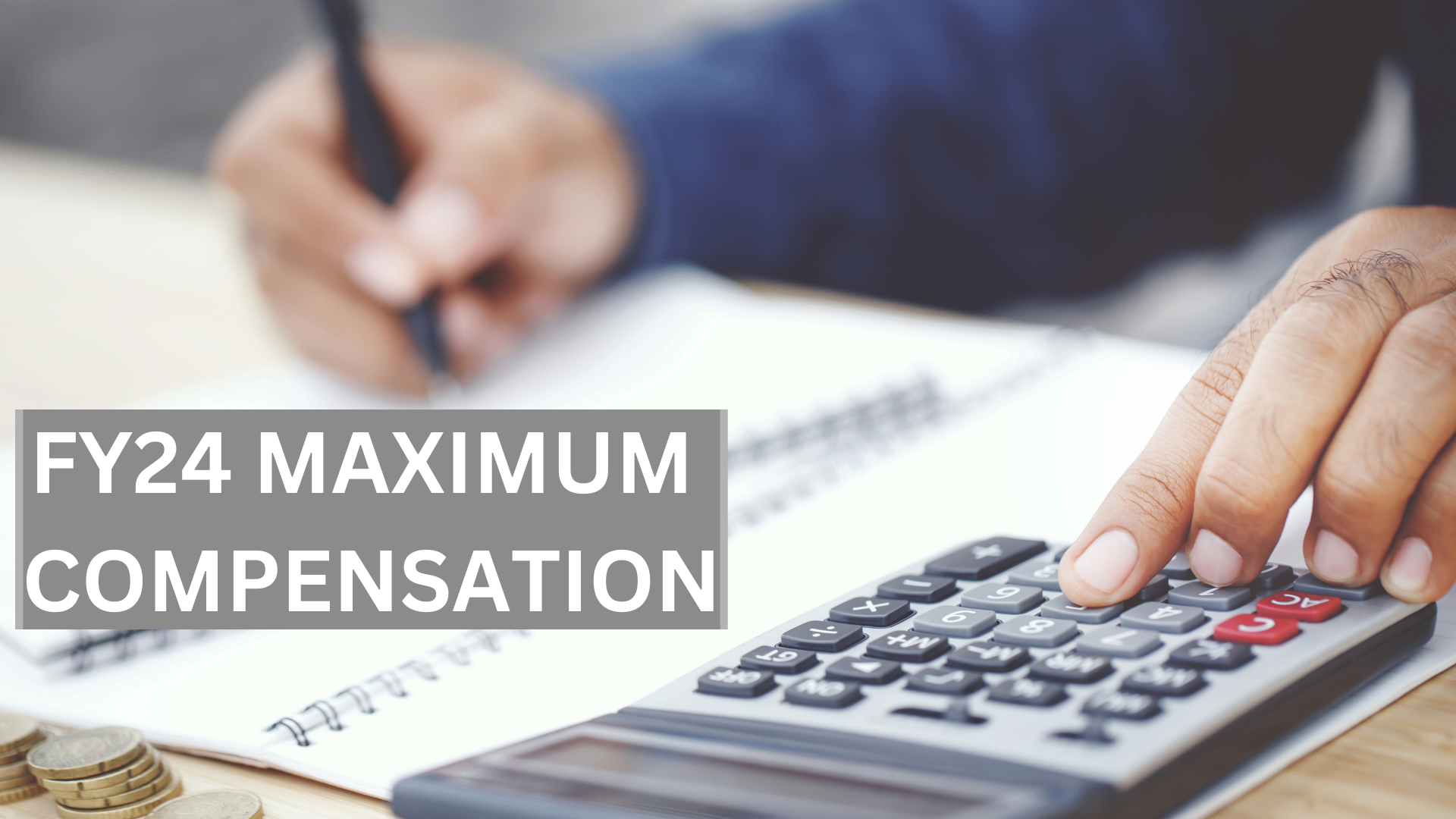 FY24 Maximum Compensation Guidelines - Effective 7/1/2023